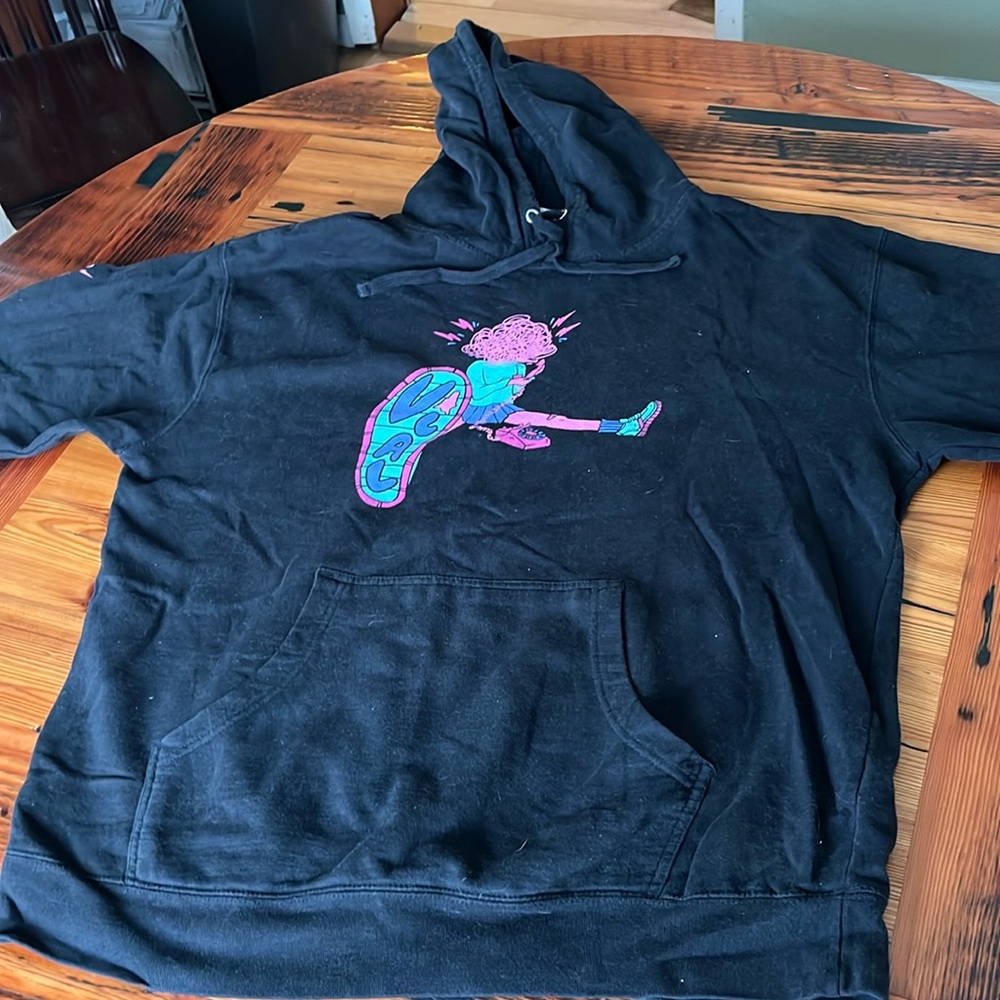 If you love Loud Mouth, you’ll love this hoodie! Men’s XL, from the album Vial.